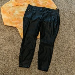 Torrid pleather pants sz 16 EUC